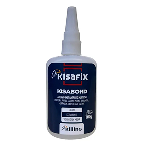 Adesivo Instantâneo 100g | KISAFIX