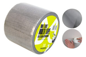 Fita Telada Cinza para Placa Cimentícia 100mm x 45m